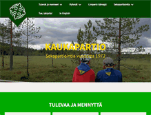 Tablet Screenshot of kaukapartio.fi